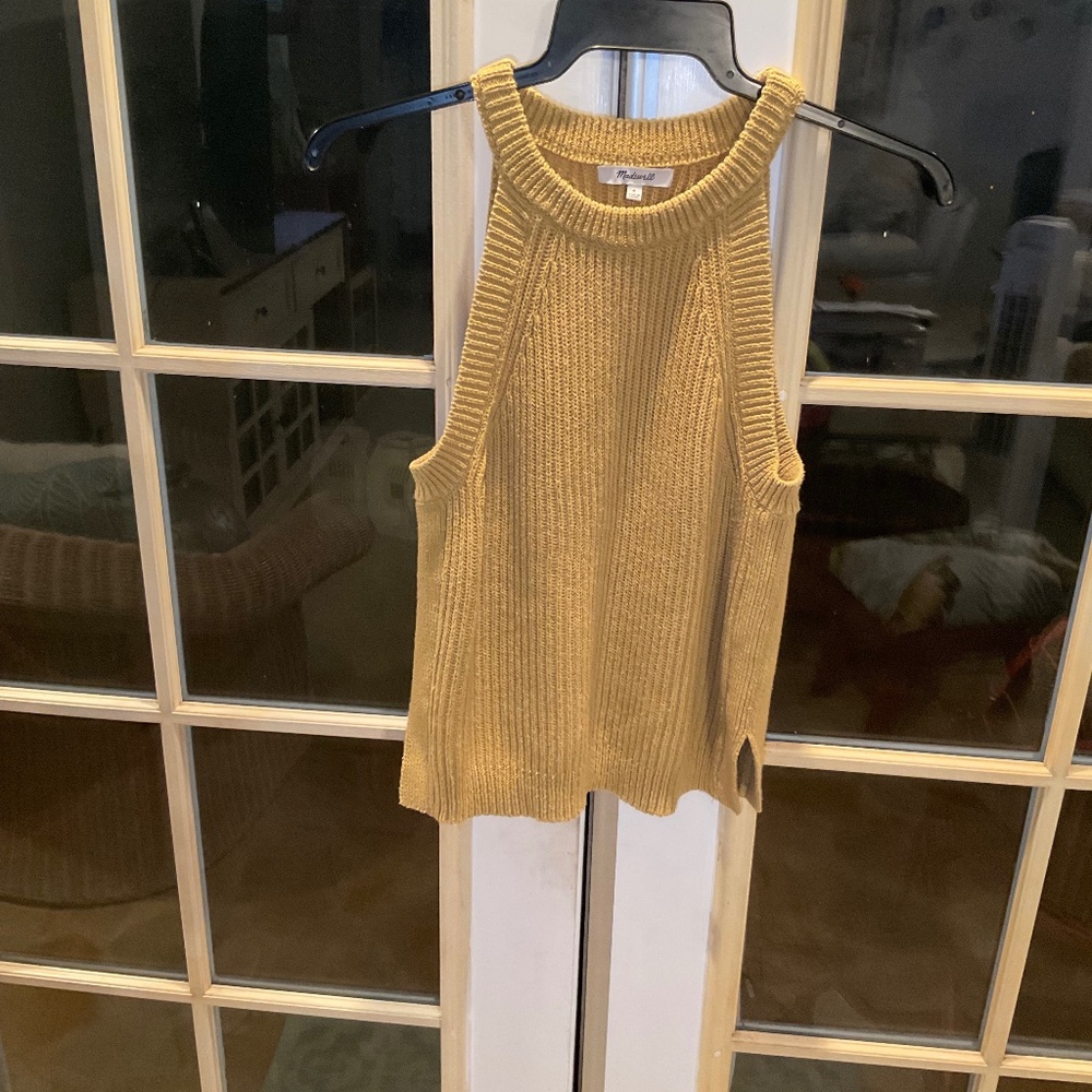 Madewell Cable Knit Sleeveless Sweater Size: Small - Price Drop!